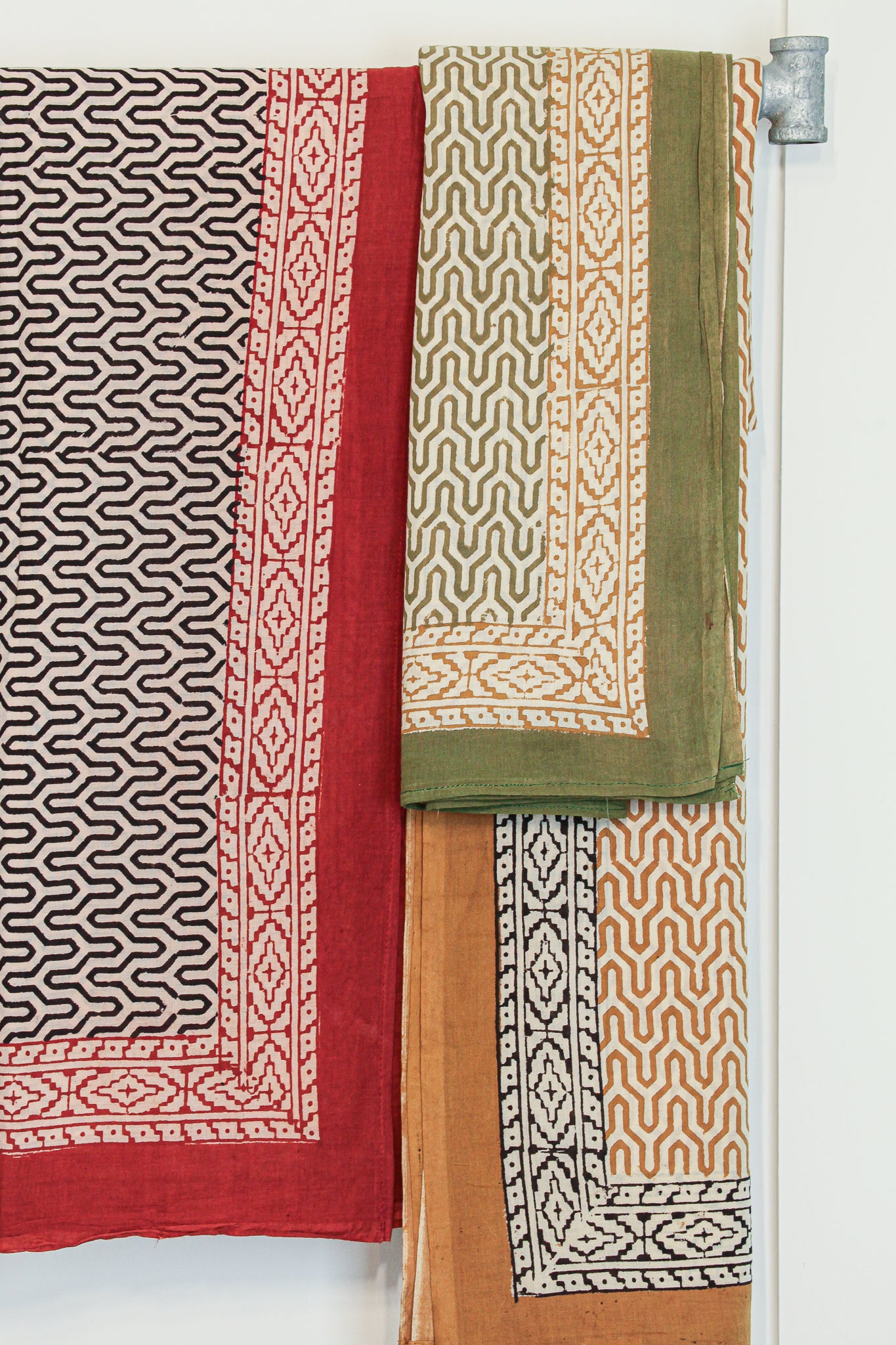 Women Geometric Cotton Scarves - Be Deva