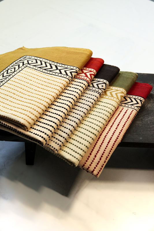 Tiny Triangular Cotton Scarfs - Be Deva