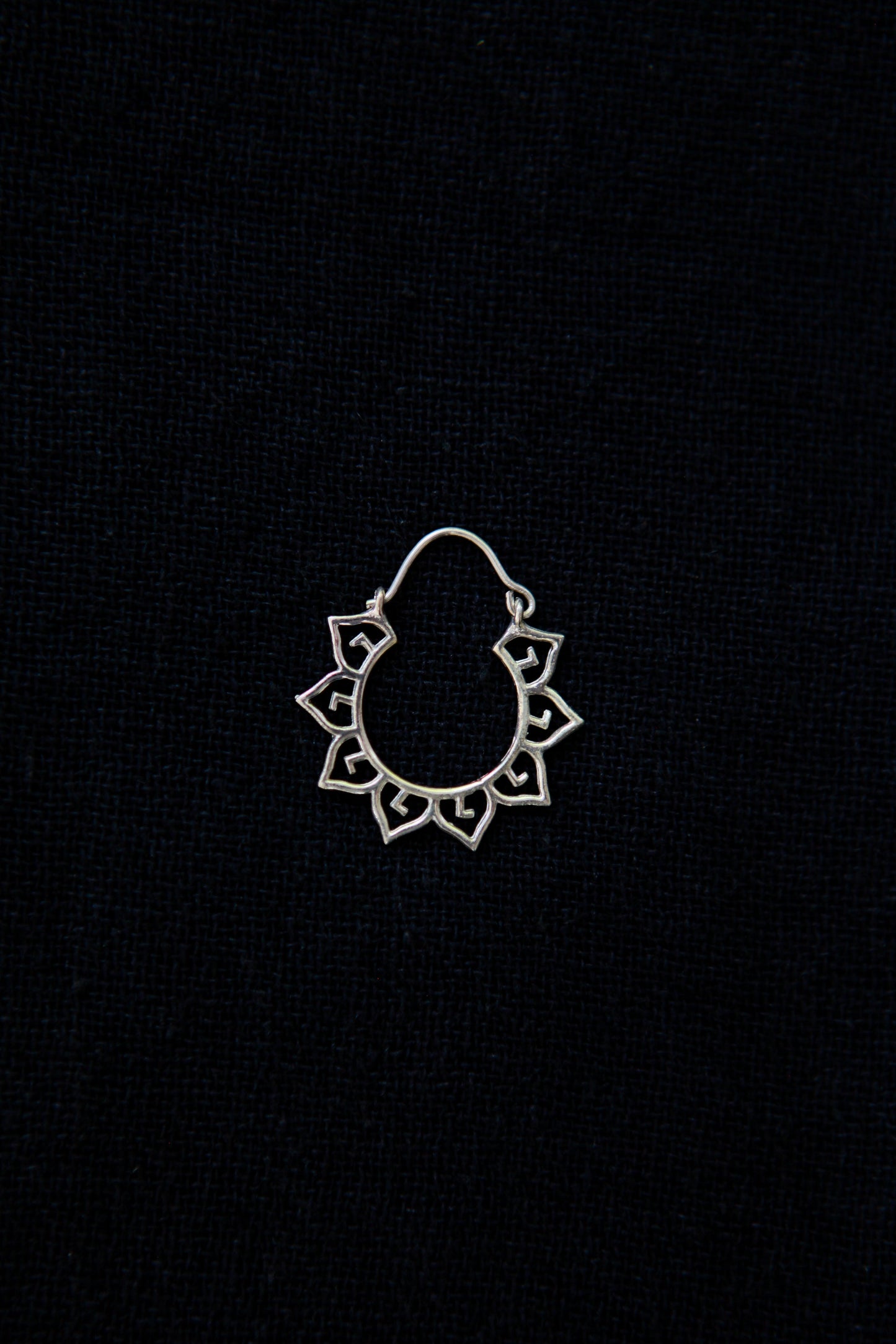 Small Petal Hoops