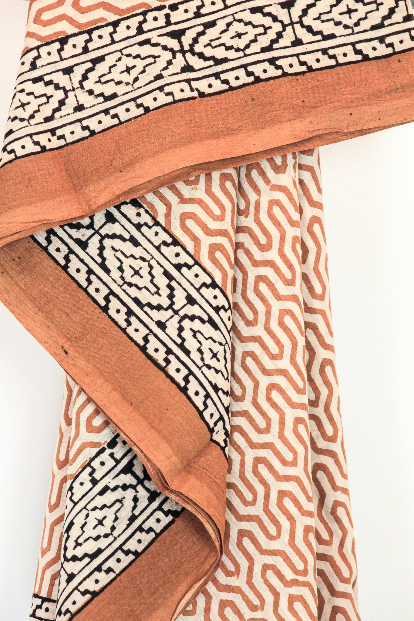Women geometric cotton scarves